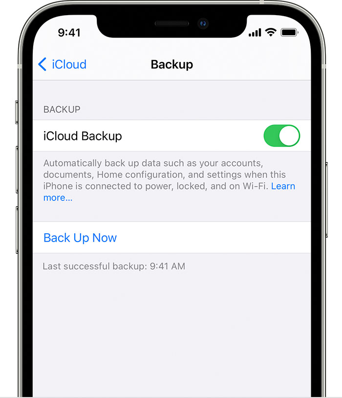 how to backup iphone to icloud with usb