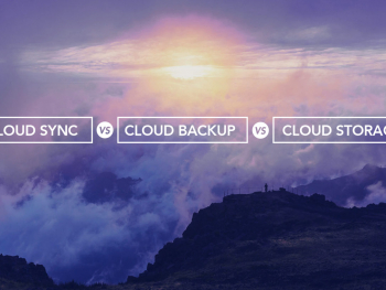 pcloud difference between sync and backup