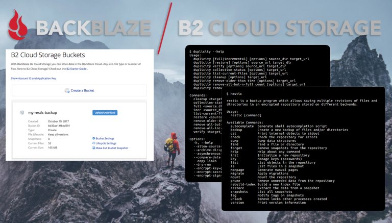 backblaze linux support