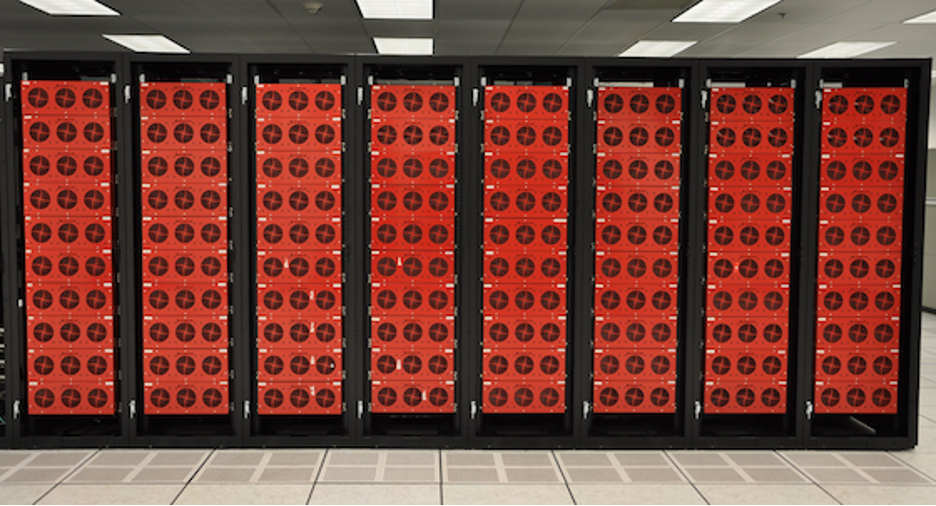 A photograph of Backblaze servers, called Storage Vaults.
