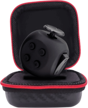 A product image of theFube Fidget Cube.