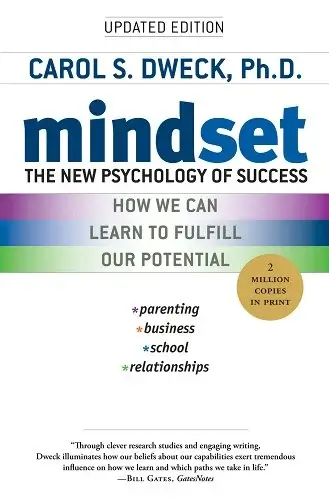 The cover image for Mindset by Carol Dweck. 