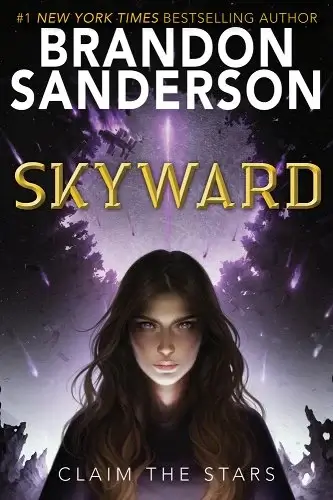 The cover image by Skyward by Brandon Sanderson. 