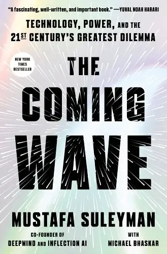 The cover image for the book The Coming Wave by Mustafa Suleyman. 