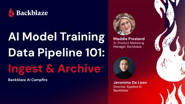 A webinar title card.